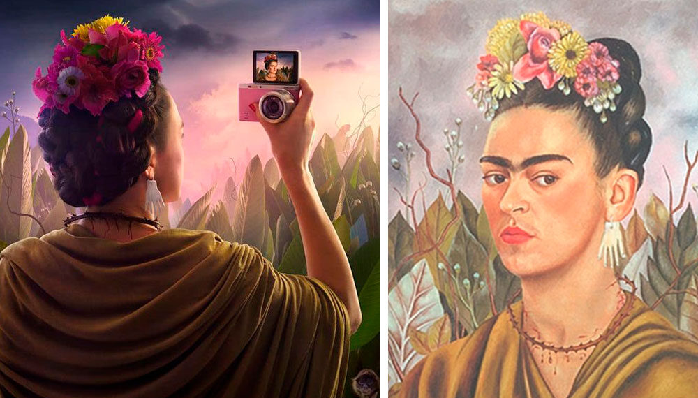 Samsung lanzó creativa campaña llena de arte para lanzar su cámara “Nx Mini”