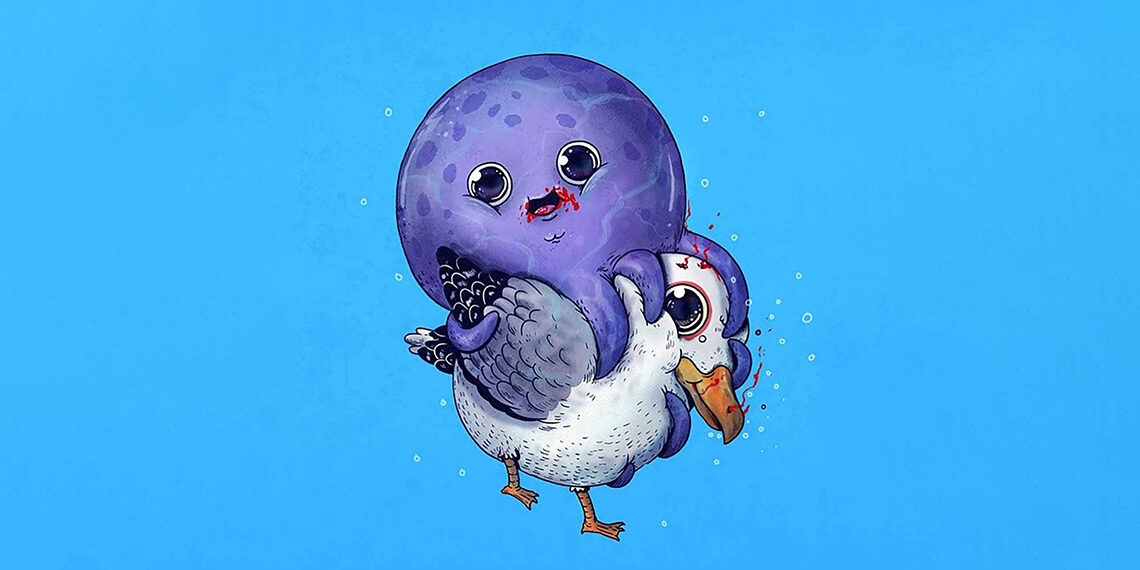 Artista ilustra el Ciclo de la Vida en su versión más adorable