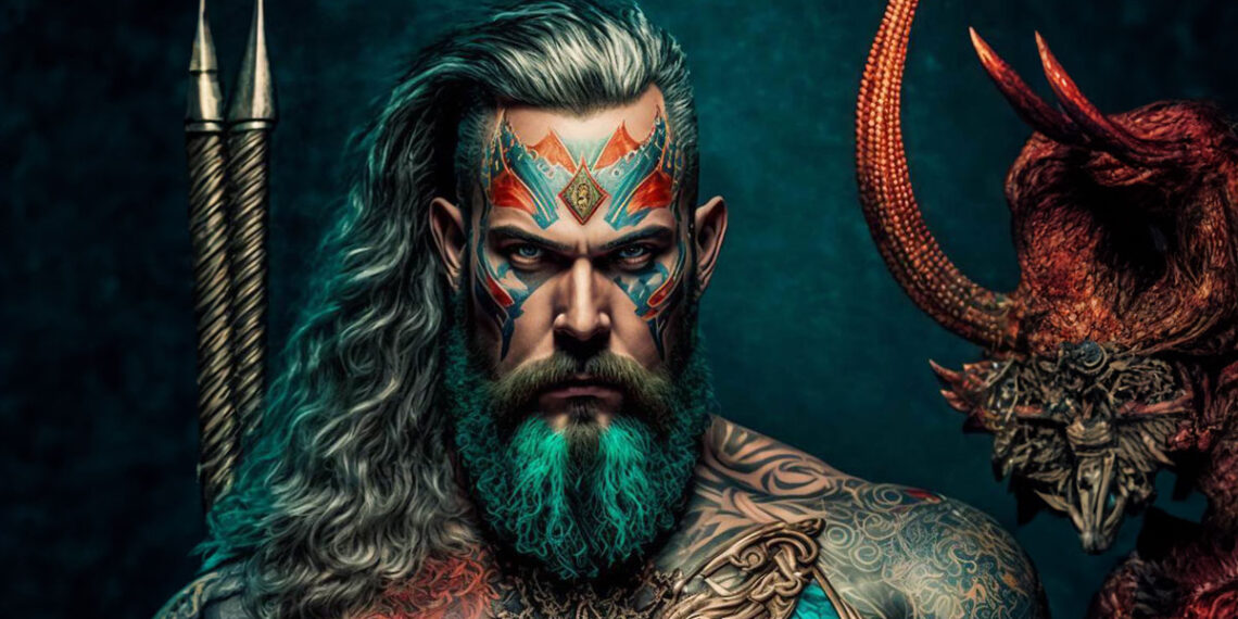 Personajes del Universo DC y Marvel como Chamanes Tribales