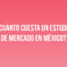 ¿Cuánto cuesta un estudio de mercado en México?