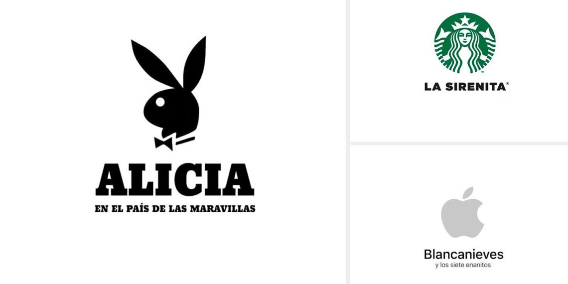 Cómo serían las Películas de Disney si fueran logos famosos