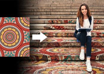 Truco Photoshop: Cómo agregar gráficos a imágenes con perspectivas complejas.