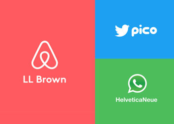 Este Diseñador sustituye el nombre de la marca de logotipos famosos por la fuente que usa