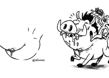 Dibujos que no son lo que parecen…