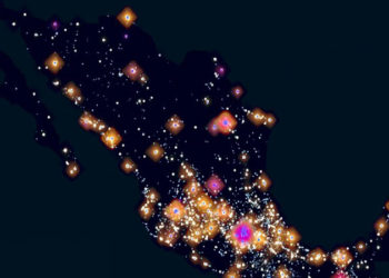 Los puestos de Tacos registrados en México forman este bello Universo