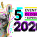 Los 5 próximos eventos de diseño más esperados en el 2020.