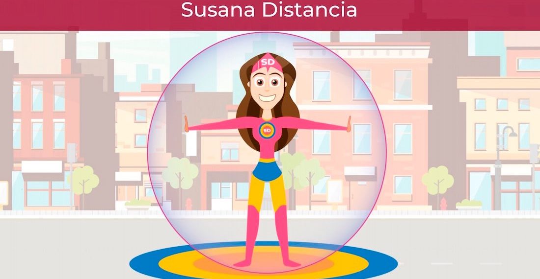 Susana Distancia la heroína contra el COVID-19 creada por la Secretaría de Salud