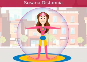 Susana Distancia la heroína contra el COVID-19 creada por la Secretaría de Salud