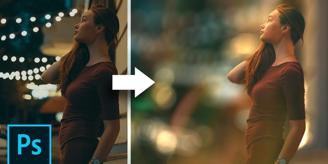 ¡Crea fácil y rápido un fondo desenfocado hermoso con Photoshop!