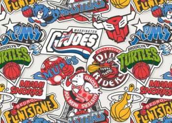 Este Studio rediseño los logotipos de la NBA inspirándose en las famosas caricaturas de los 80s y 90s
