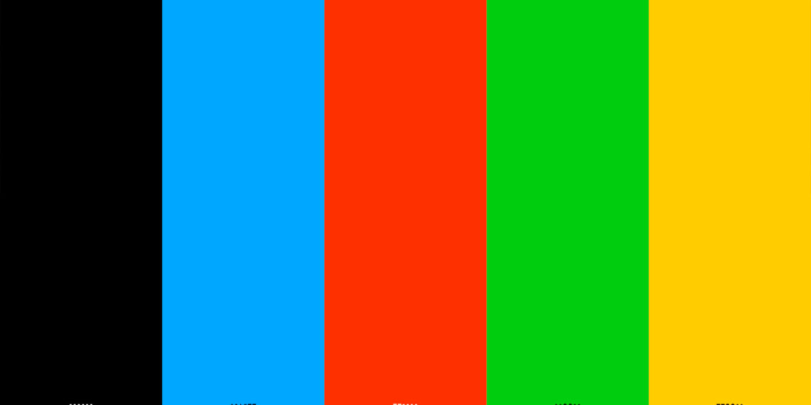 Paletas de color de marcas famosas y sus logotipos