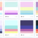 Crea hermosas colecciones de paletas de color, gratis y en línea