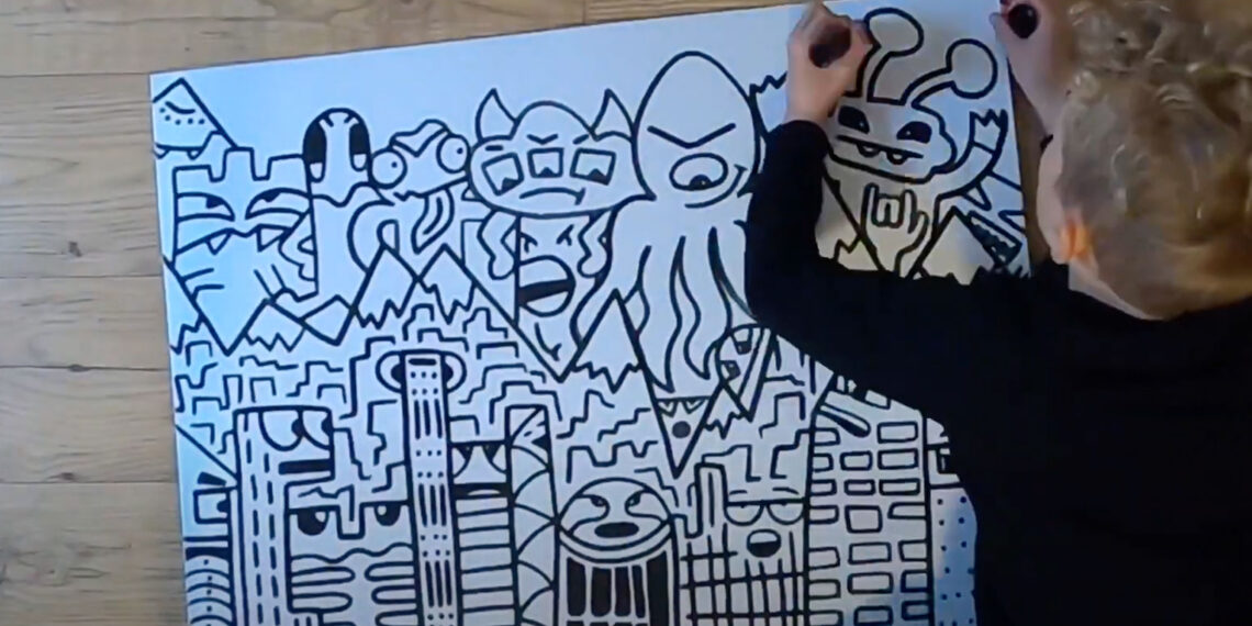The Doodle Boy: El Niño artista castigado ahora es contratado por NIKE