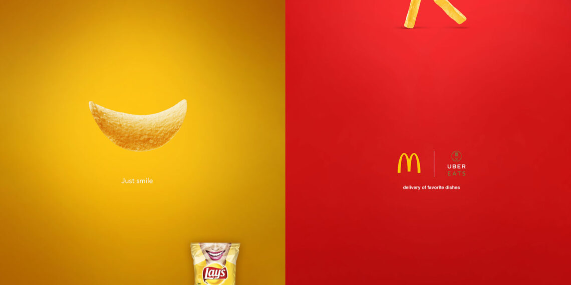 Carteles publicitarios minimalistas