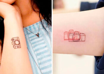 15 ideas de Tatuajes para los amantes de la Fotografía