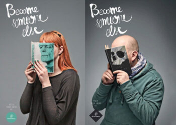 Ingeniosa campaña para fomentar la lectura