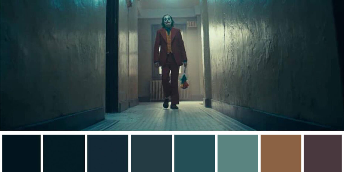 Joker y su perfecta paleta de colores