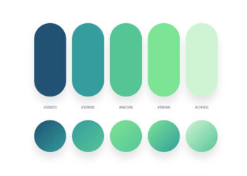 15 paletas de color con hermosos degradados
