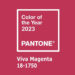 Pantone devela el color del año 2023: Bienvenidos a “El Magentaverso”
