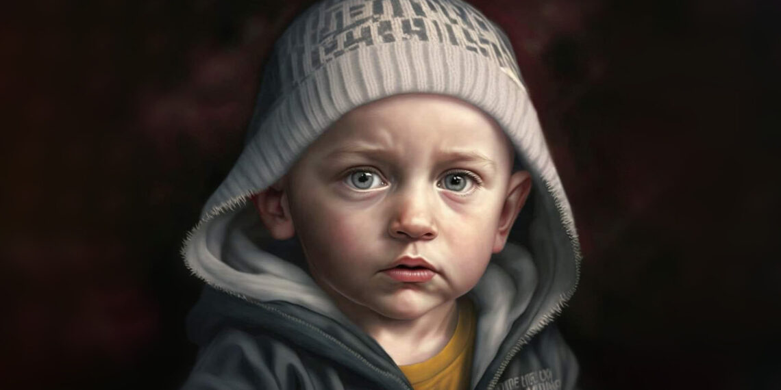 Raperos famosos cuando eran niños gracias a IA