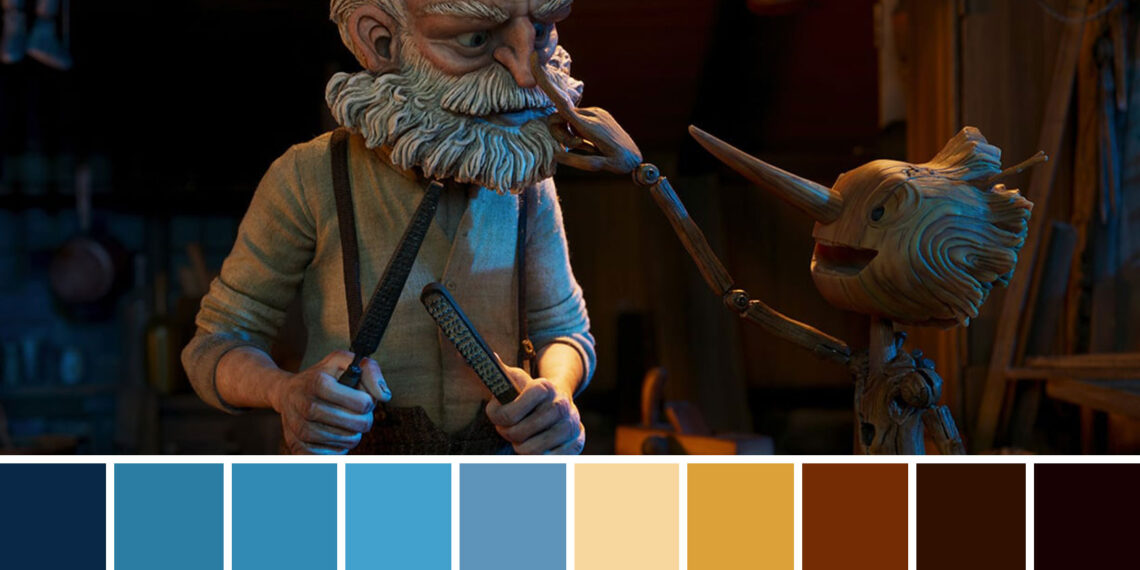 La Emotiva Paleta de Colores de ‘Pinocho’ de Guillermo del Toro
