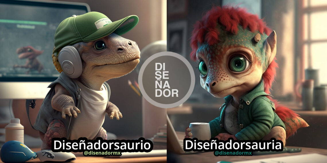 CREA TU DISEÑADORSAURIO PERSONALIZADO (Fácil, Rápido y GRATIS)
