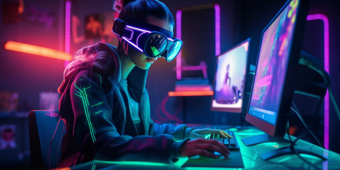 diseñadora gráfica futurista aprendiendo como cobrar el diseño gráfico