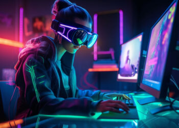 diseñadora gráfica futurista aprendiendo como cobrar el diseño gráfico