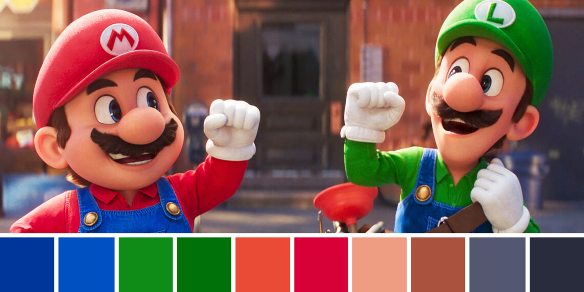 La “Icónica” Paleta de Colores de Super Mario Bros