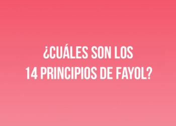 ¿Cuáles son los 14 principios de Fayol?