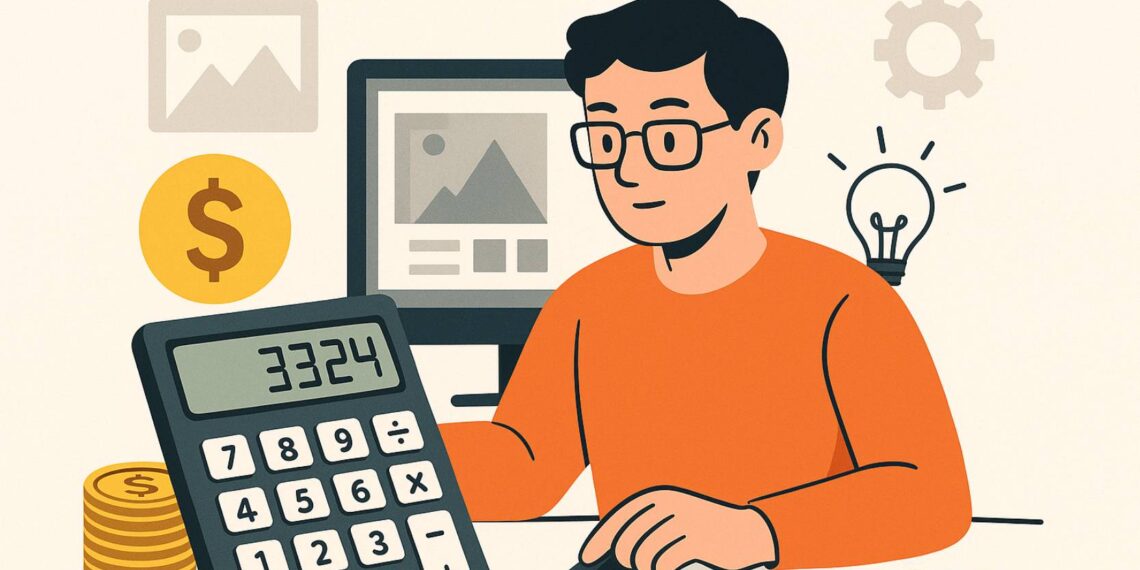 Cómo calcular tus tarifas como diseñador sin perder dinero